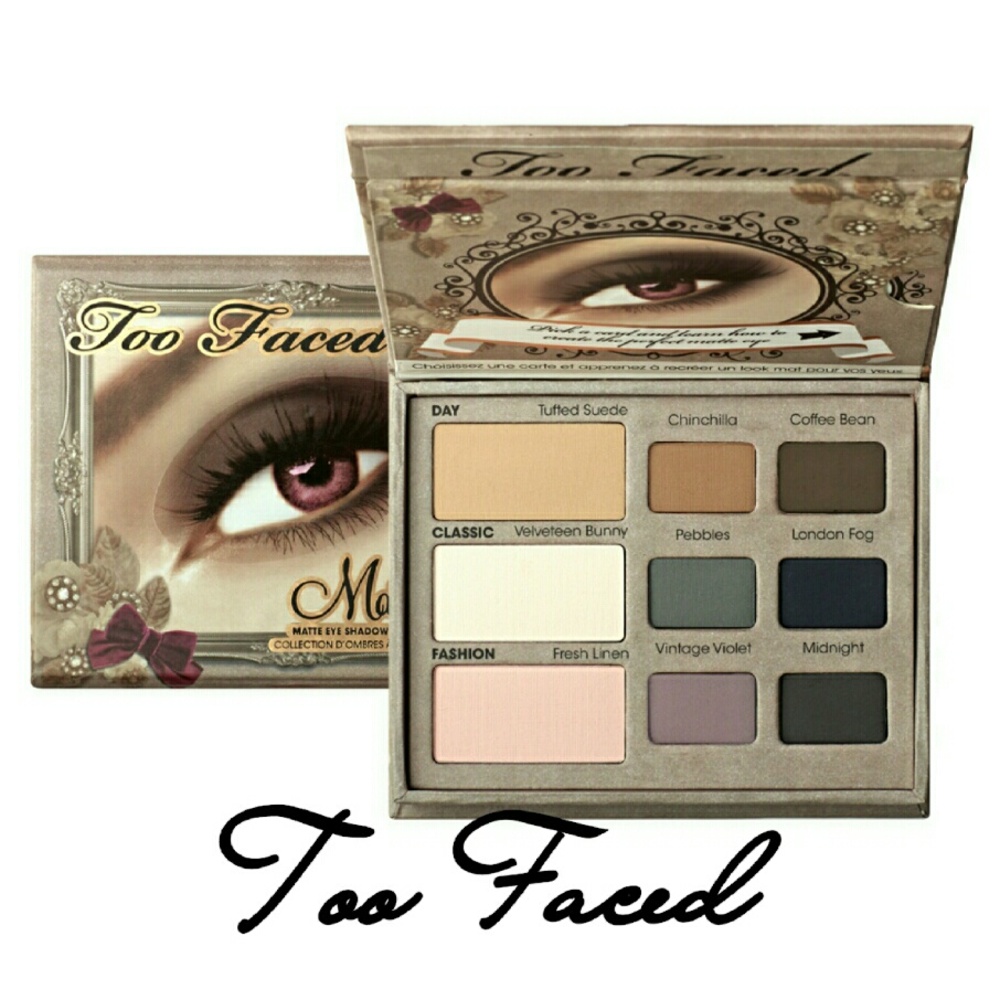 COPY - Too Faced Matte Eye-shadow Pallette